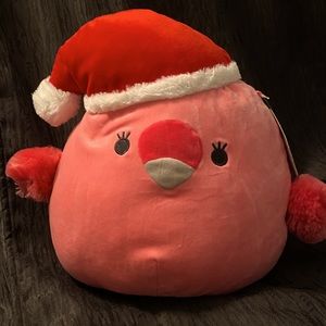 NWT Christmas Flamingo Squishmallow